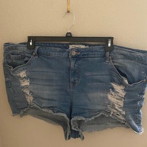 Jean shorts